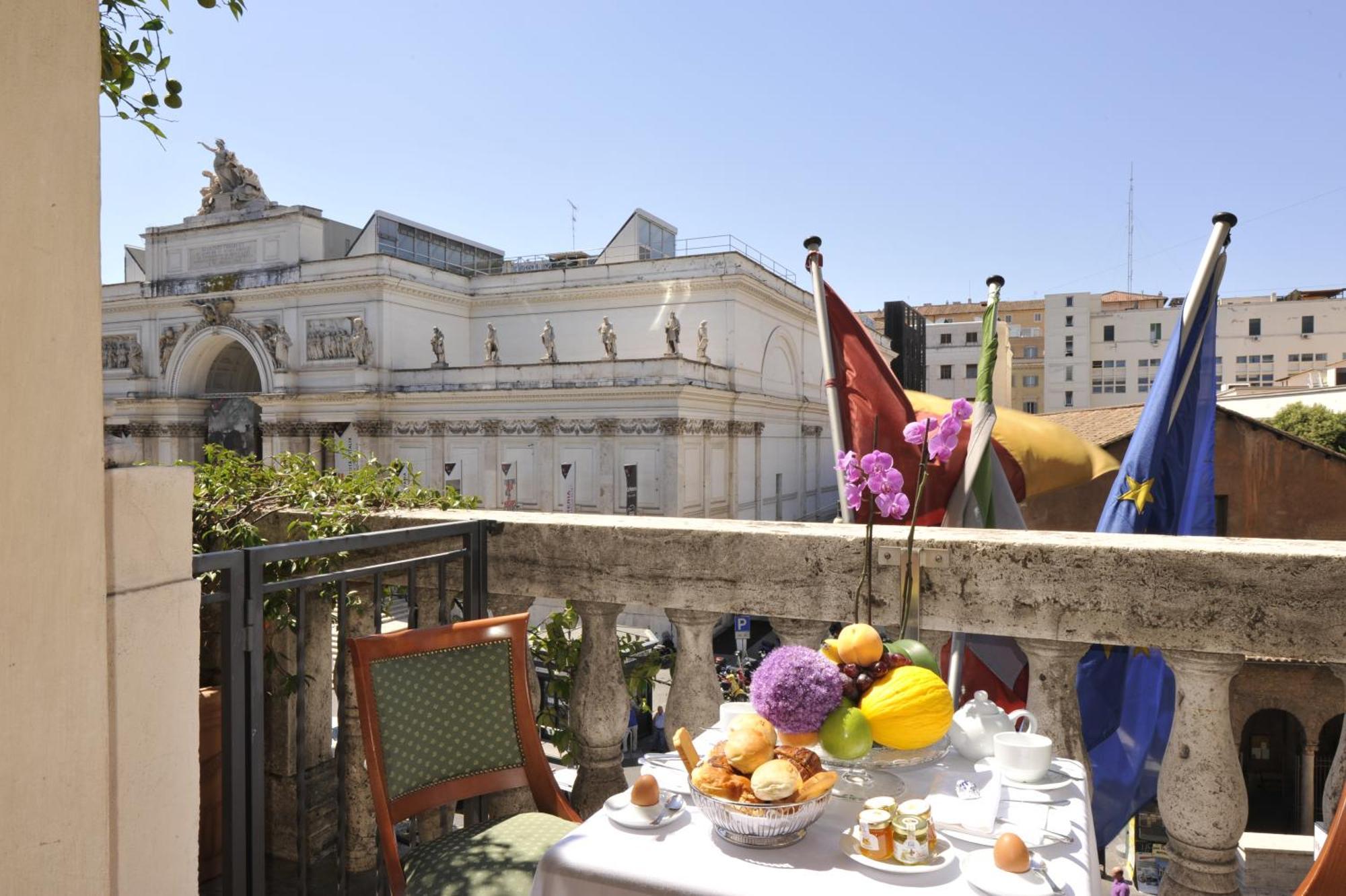 Hotel Giolli Nazionale Roma Ristorante foto